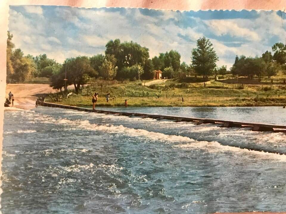 Rio de Santa Rosa de Calamuchita - postal historica